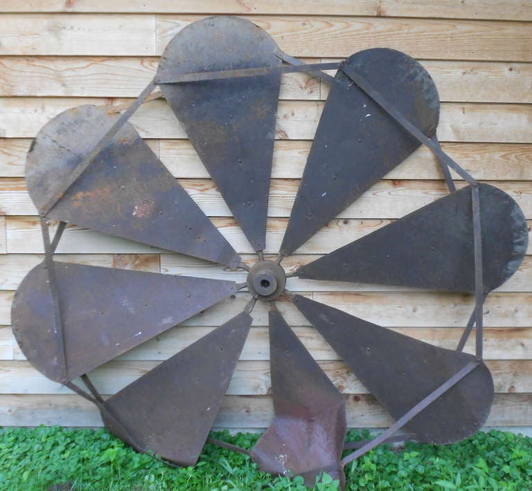 19th Century 19th century Large-scale Agrarian Windmill Fan Blade