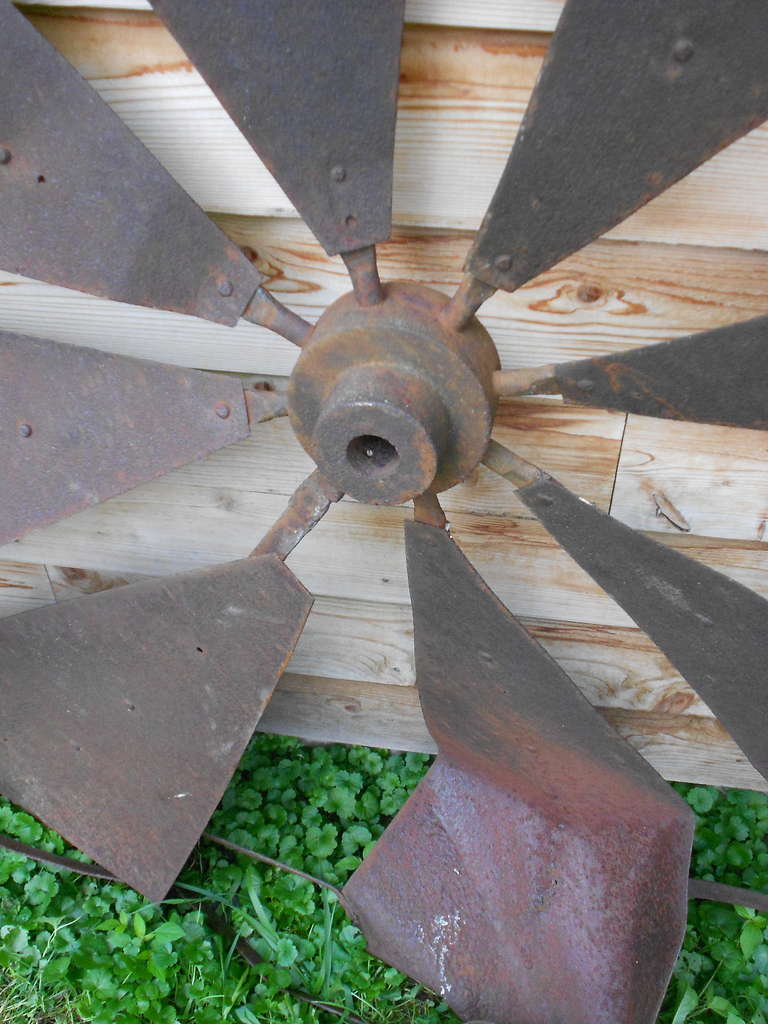 19th century Large-scale Agrarian Windmill Fan Blade 2