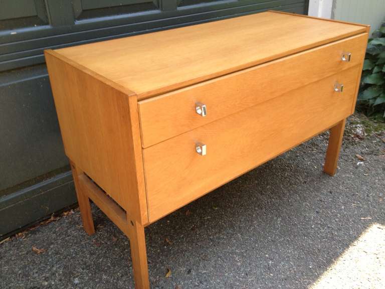 Simple, classic chest of drawers in refurbished condition.
