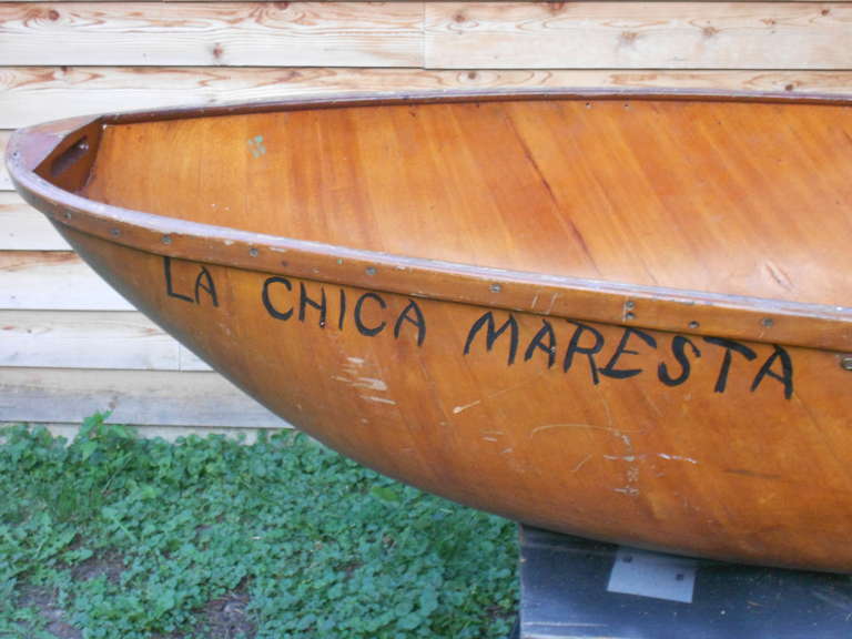 Early 20th-century English Wood Folding Rescue Boat 3