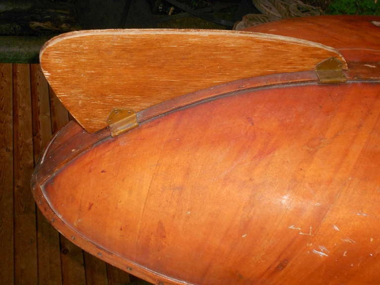 Early 20th-century English Wood Folding Rescue Boat 5