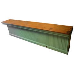 Store Counter Freestanding with Shelving Inside