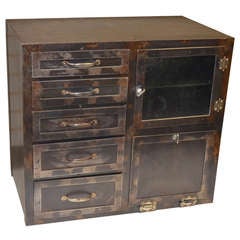 Industrial Steel Cabinet from Midwestern Factory Industrial Steel Cabinet from Midwestern Factory