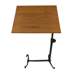 Vintage  Oak Drafting Table
