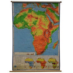 Vintage Africa: School Map