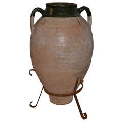 Vintage Early 20th Century Mediterranean Urn on stand