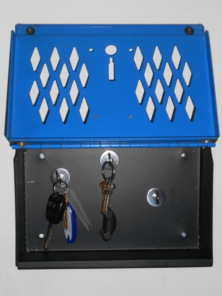 Vintage Gym Lockers as Key Box Holder at 1stDibs