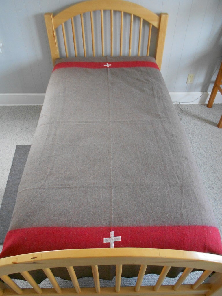 swiss army wool blanket