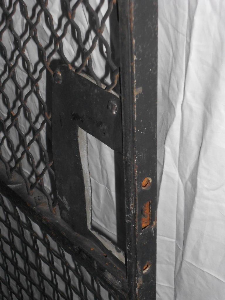 pair of steel grid plate