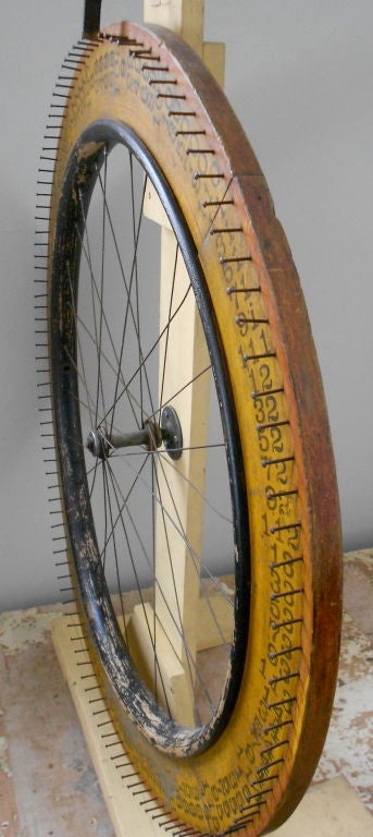 American Carnival Wheel of Fortune hand made from wooden bicycle wheel