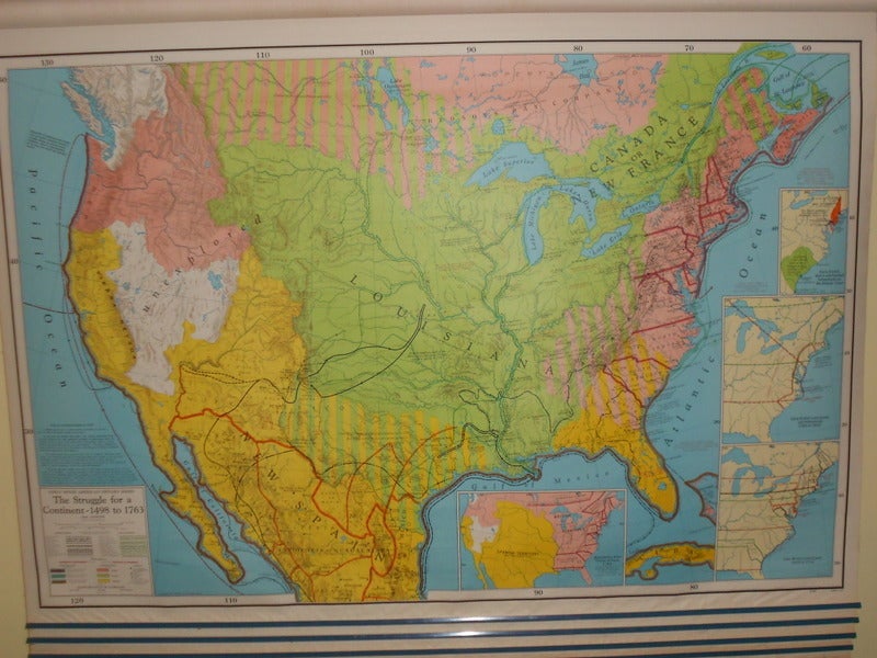 Eight Map Series of the History & Development of America 2