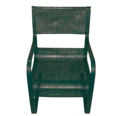 Vintage Art Deco Machine Age McKay-Craft Springer Chair