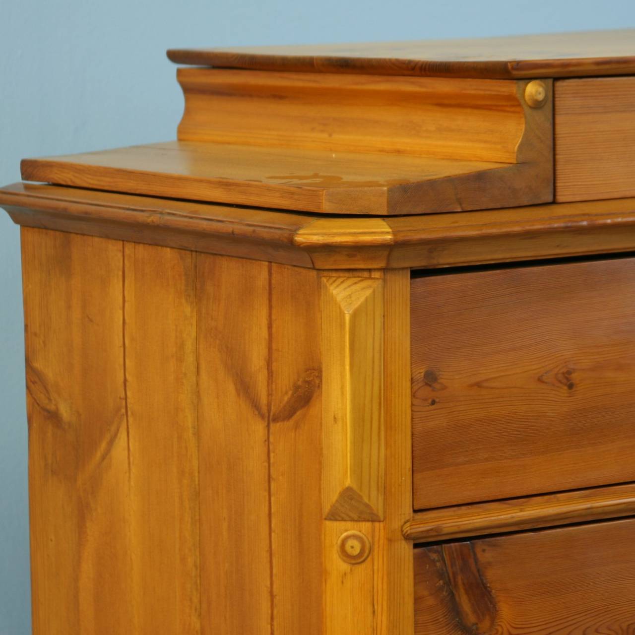 pine highboy dresser