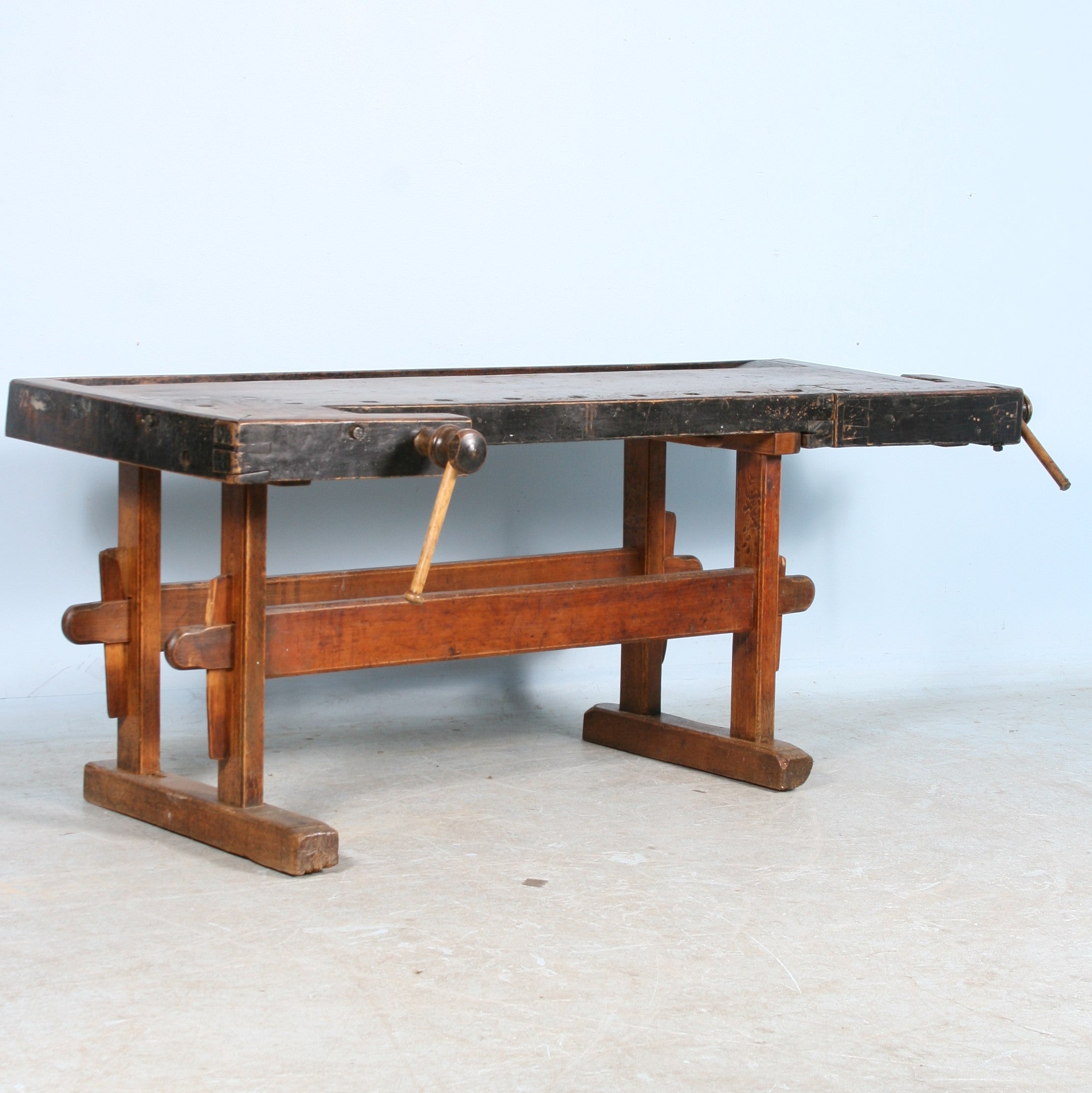 Antique Danish Carpenter's Workbench, Circa 1900