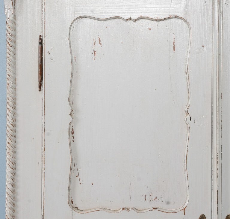 antique white armoires