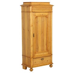 Antique Danish Country Pine Armoire/Cabinet, circa 1850-70