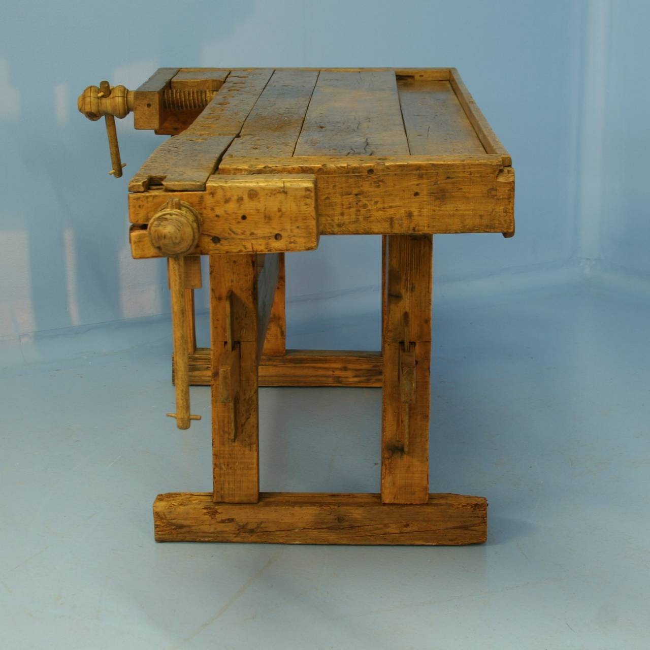 Antique Carpenter's Workbench circa 1890's at 1stDibs
