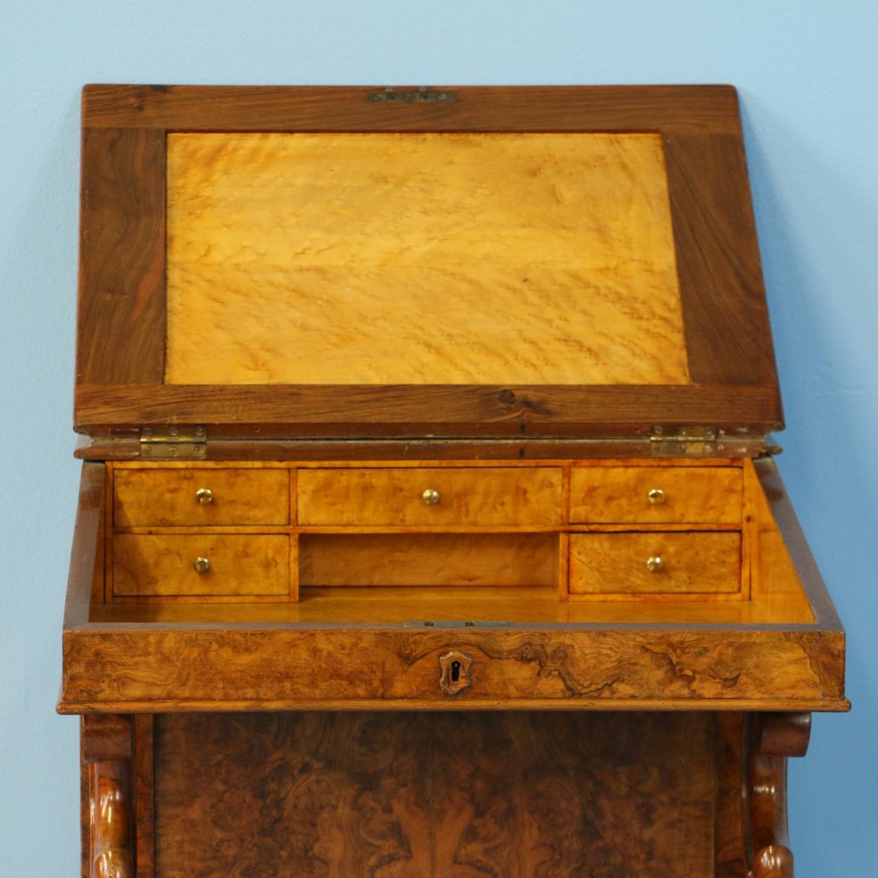 Antique English Davenport Desk, circa 1800 2