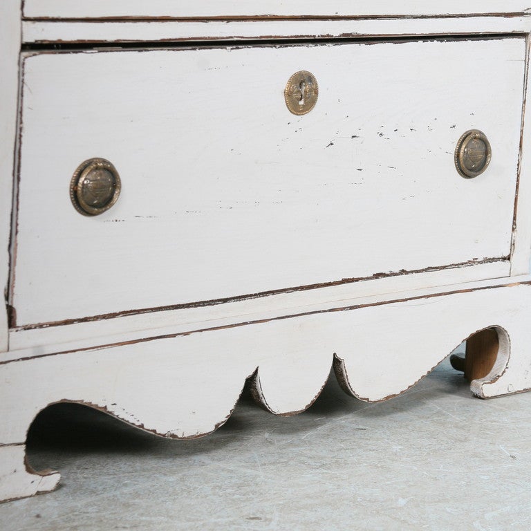 Antique Swedish Chest of Drawers Circa 1840-60, hidden storage 3