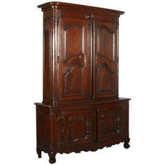 Louis XV French Buffet Deux Corps, Circa 1760 4