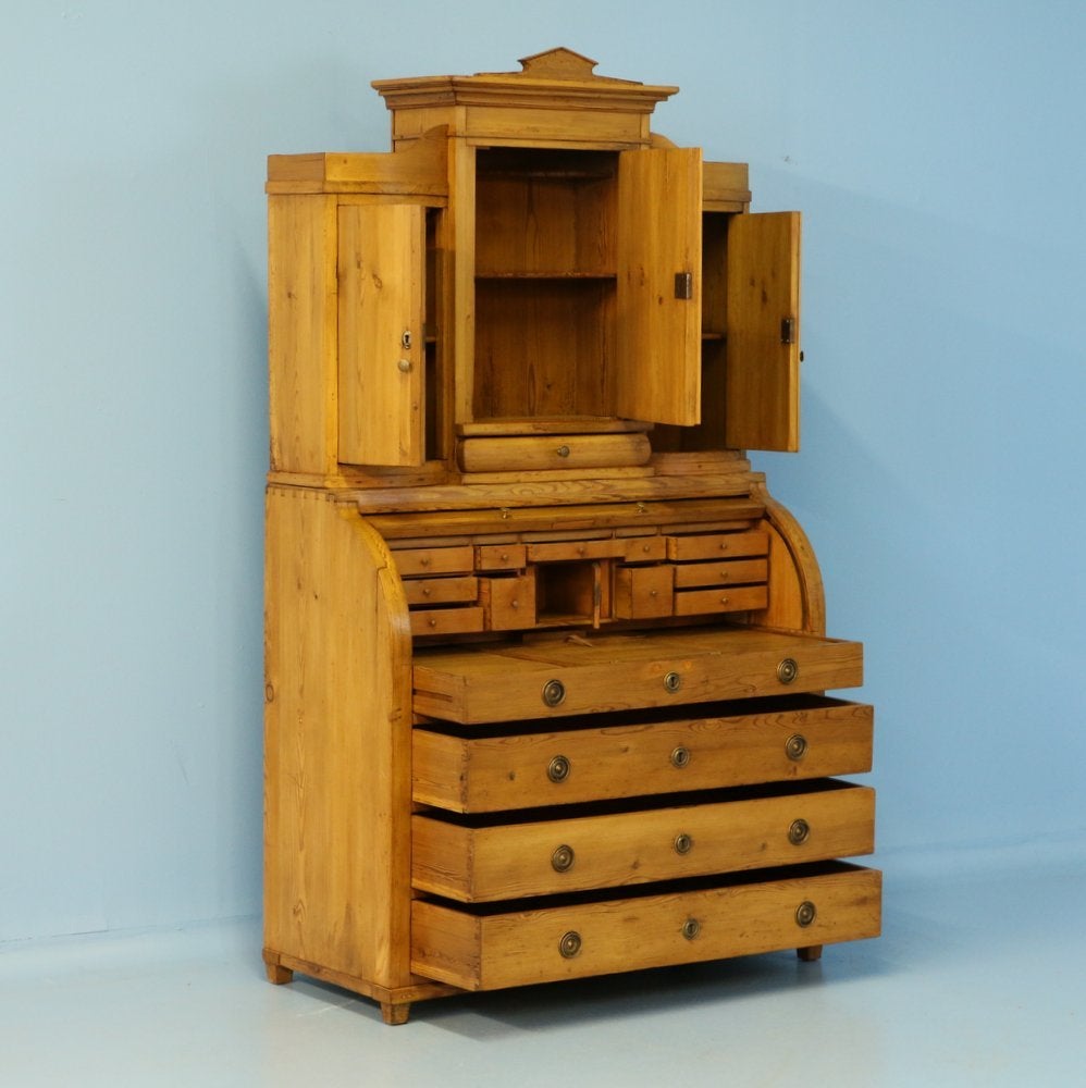 1840 desk with hidden drawers