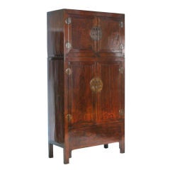 Stunning Large Antique Elm Cabinet Shanxi Province, China