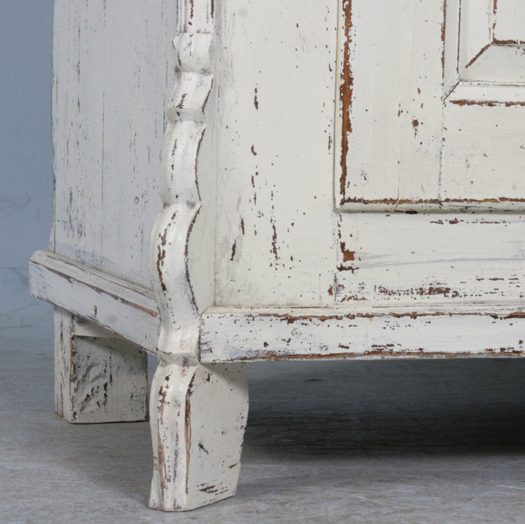 distressed armoire
