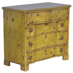 Antique Swedish Chest of Drawers, circa 1820 with New Paint