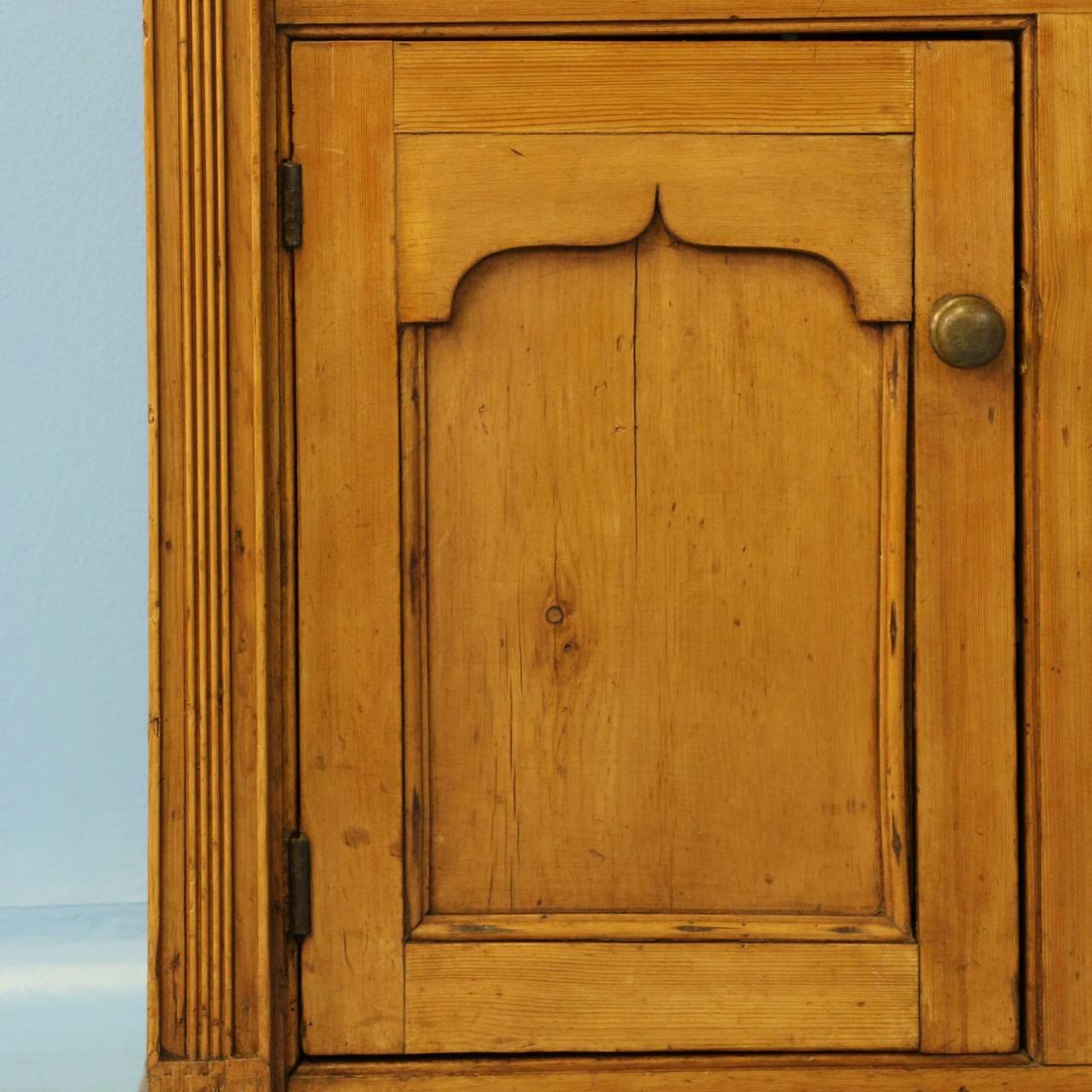 antique english pine sideboard