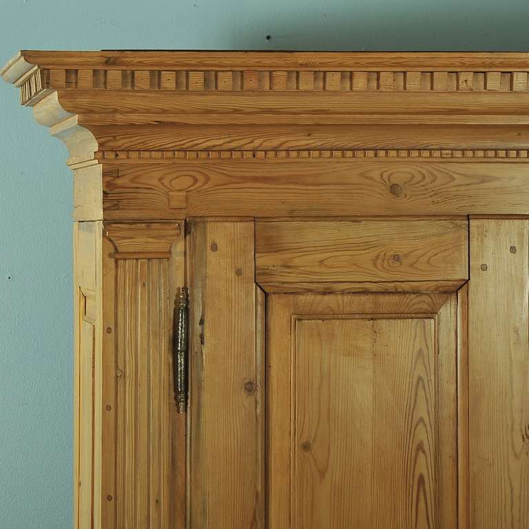 antique pine armoire