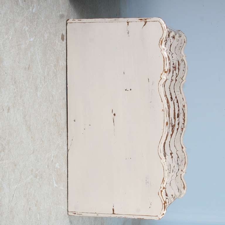 Antique Swedish White Chest of Drawers, circa 1750 3