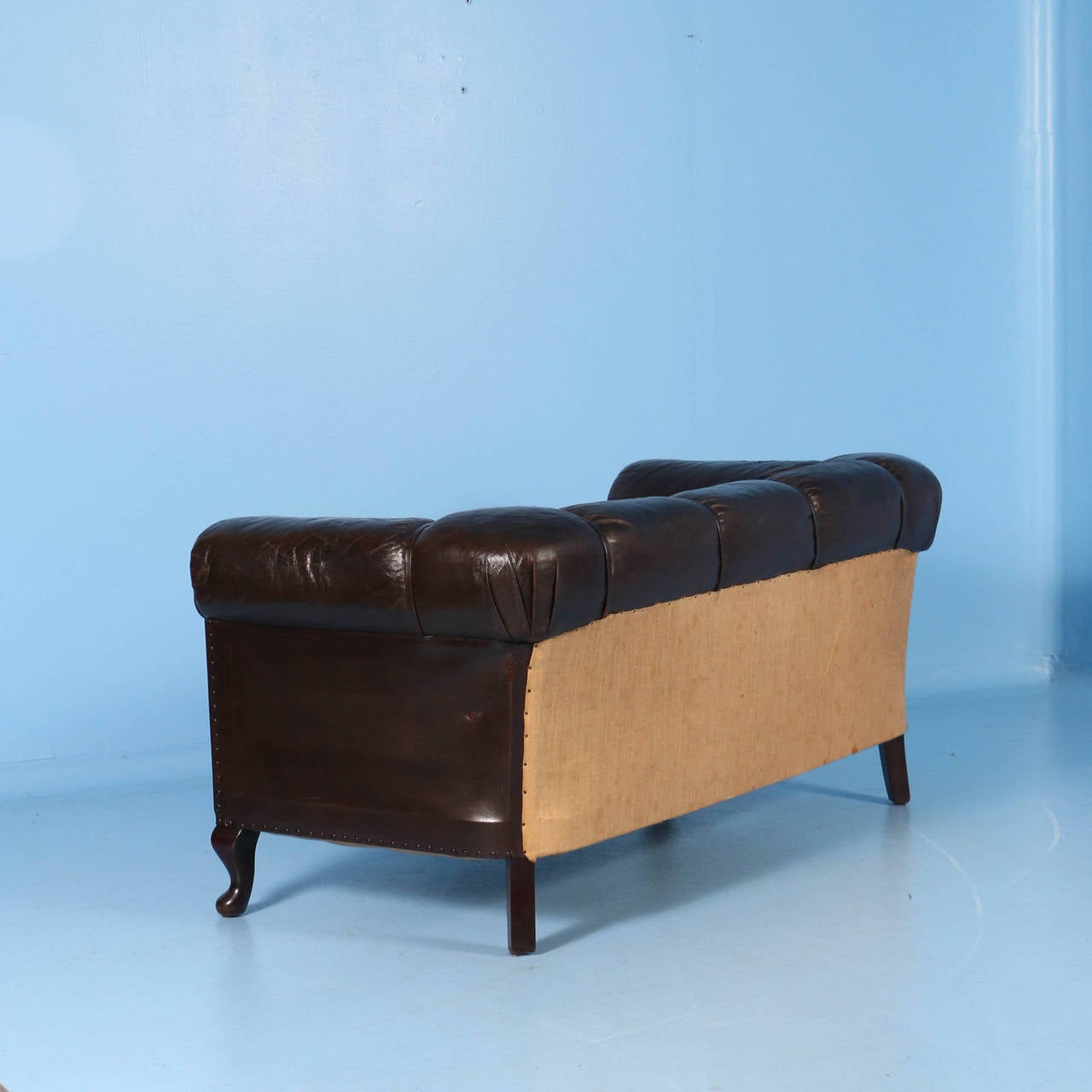 Small Vintage Chesterfield Sofa England Circa 1920 1940 At 1stdibs