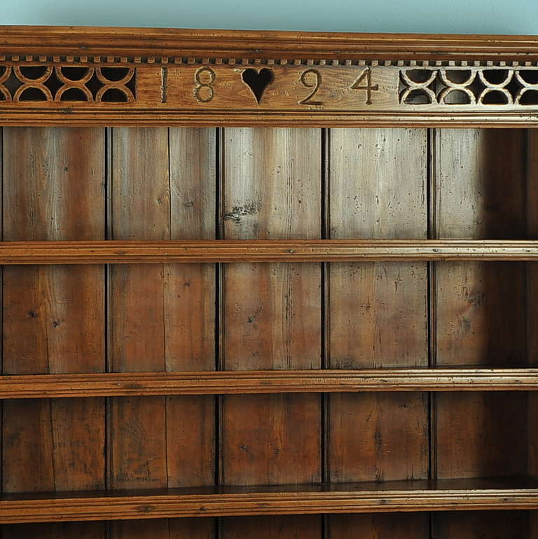 Antique English Pine Cupboard, circa 1820-40 2