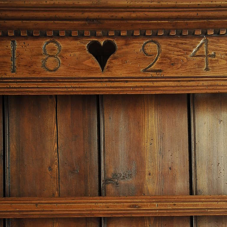 Antique English Pine Cupboard, circa 1820-40 4