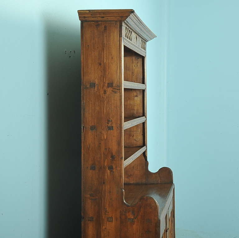 Antique English Pine Cupboard, circa 1820-40 5