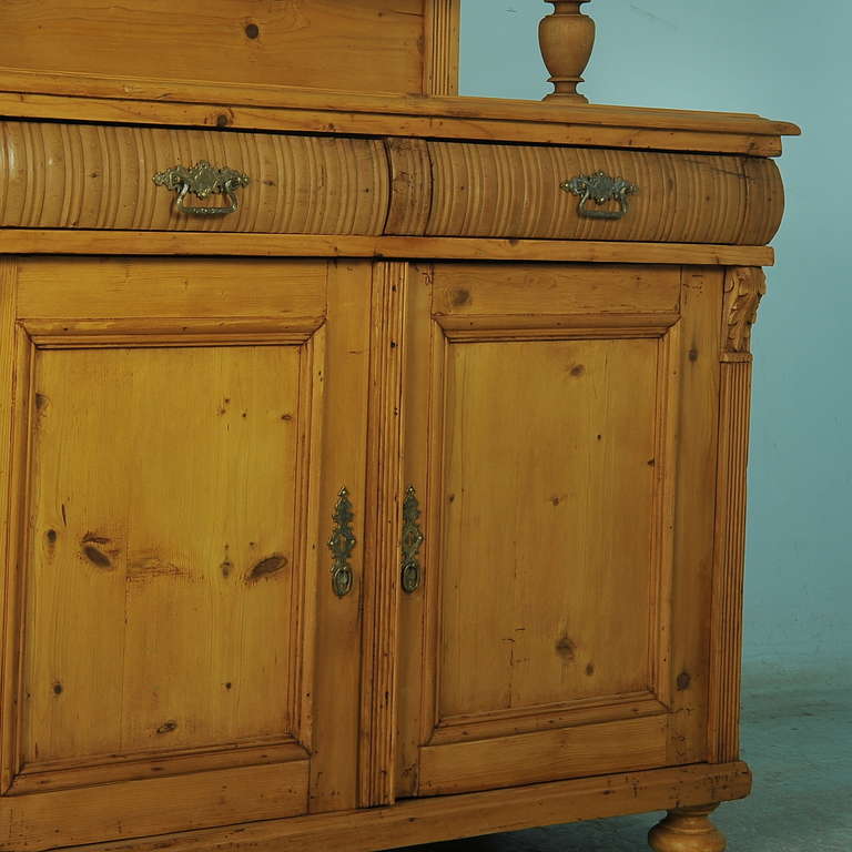 Romanian Antique Pine Cupboard  2