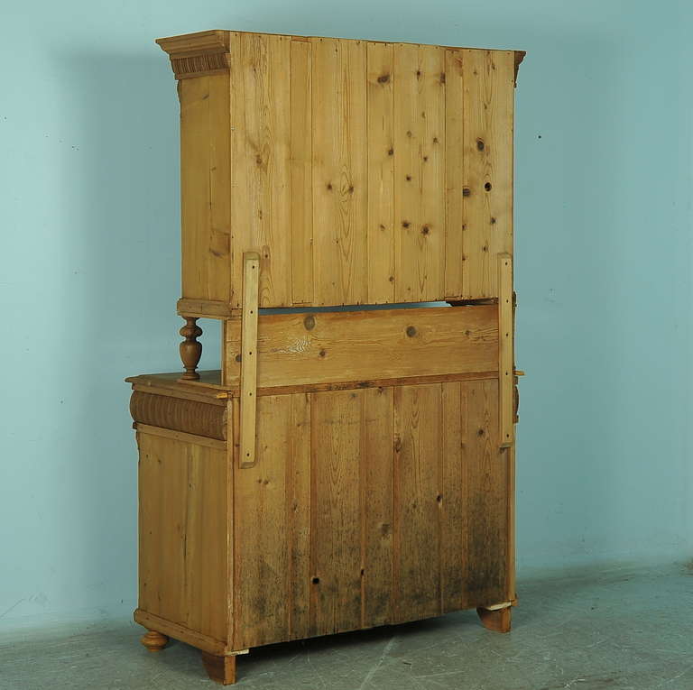 Romanian Antique Pine Cupboard  6