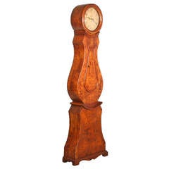 Antique Swedish Mora Grandfather Clock ca. 1830-50