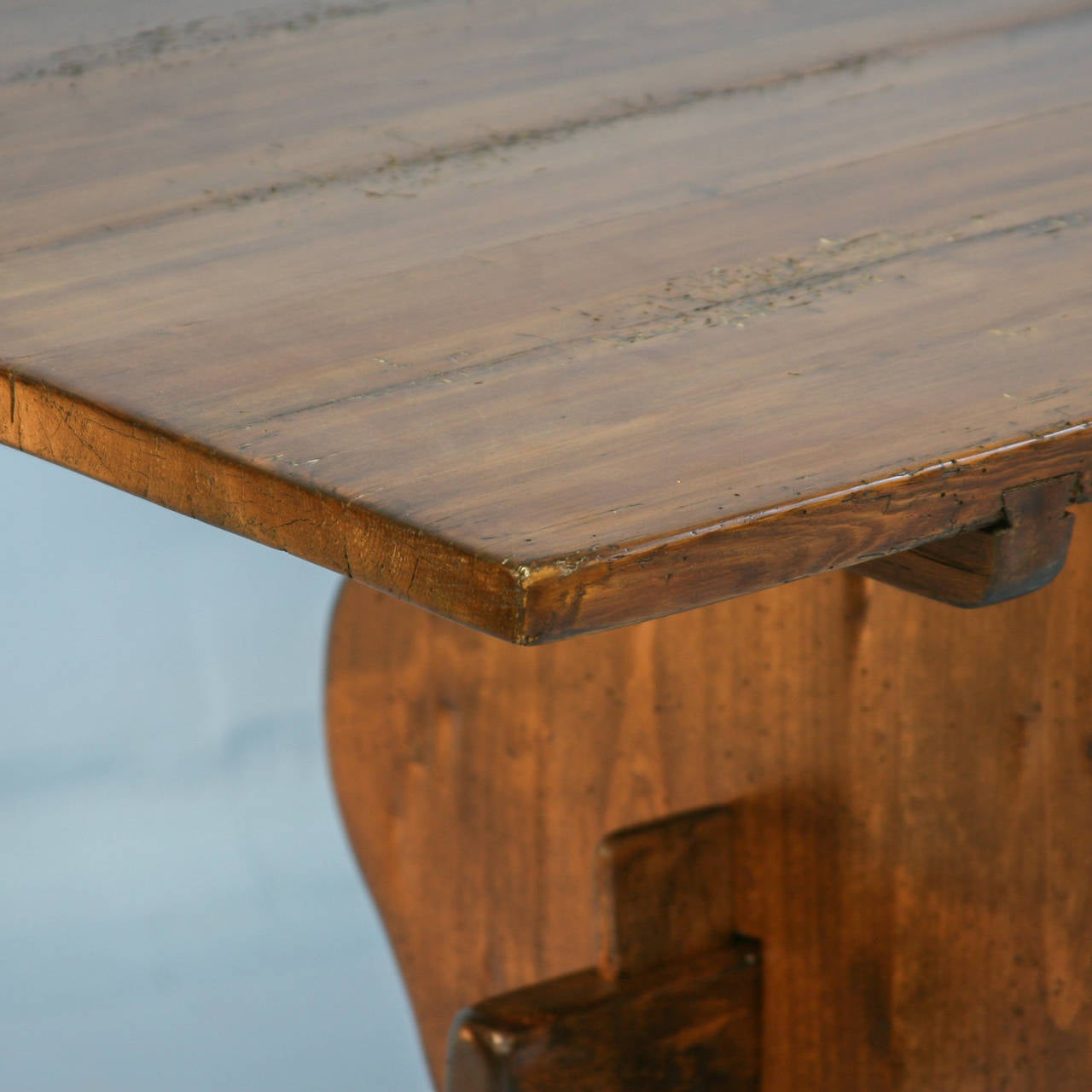 19th Century Antique Swedish Farmhouse Pine Table, circa 1840-1880