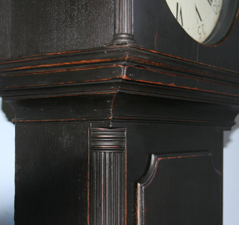 black grandfather clocks