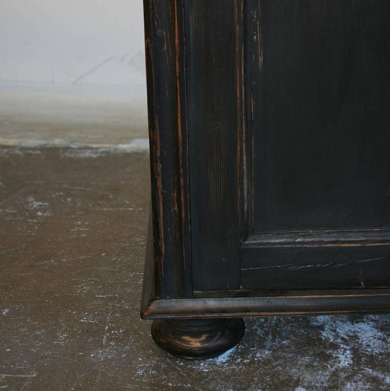 Antique Black Cupboard 3