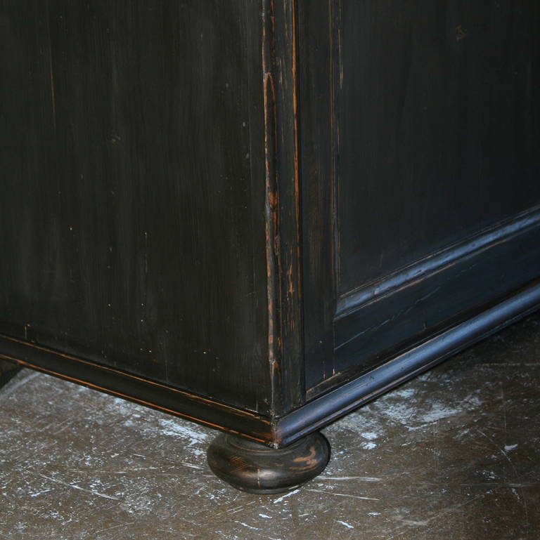 Antique Black Cupboard 2