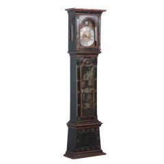 Antique Original RARE Painted Grandfather Clock w/ Angel; Piece of Art!
