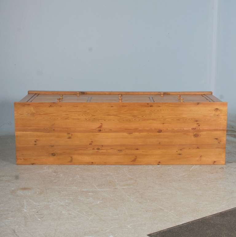 Antique Danish Pine Grocers Desk/Large Sideboard/Kitchen Island 4