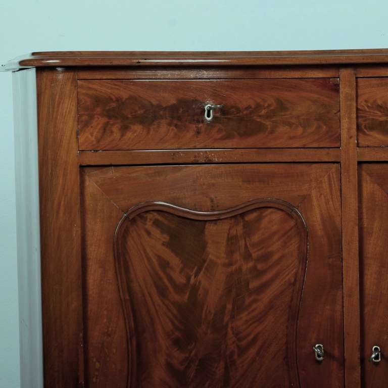 antique mahogany buffet