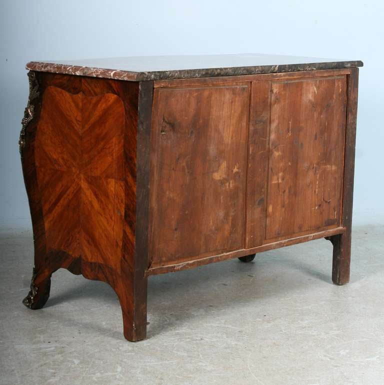 Antique French Louis XV Rosewood Commode 4