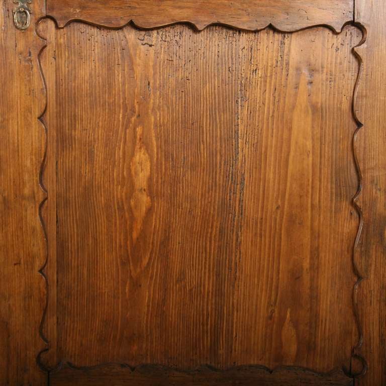 Antique Pine Single Door Armoire, Russia circa 1870 1