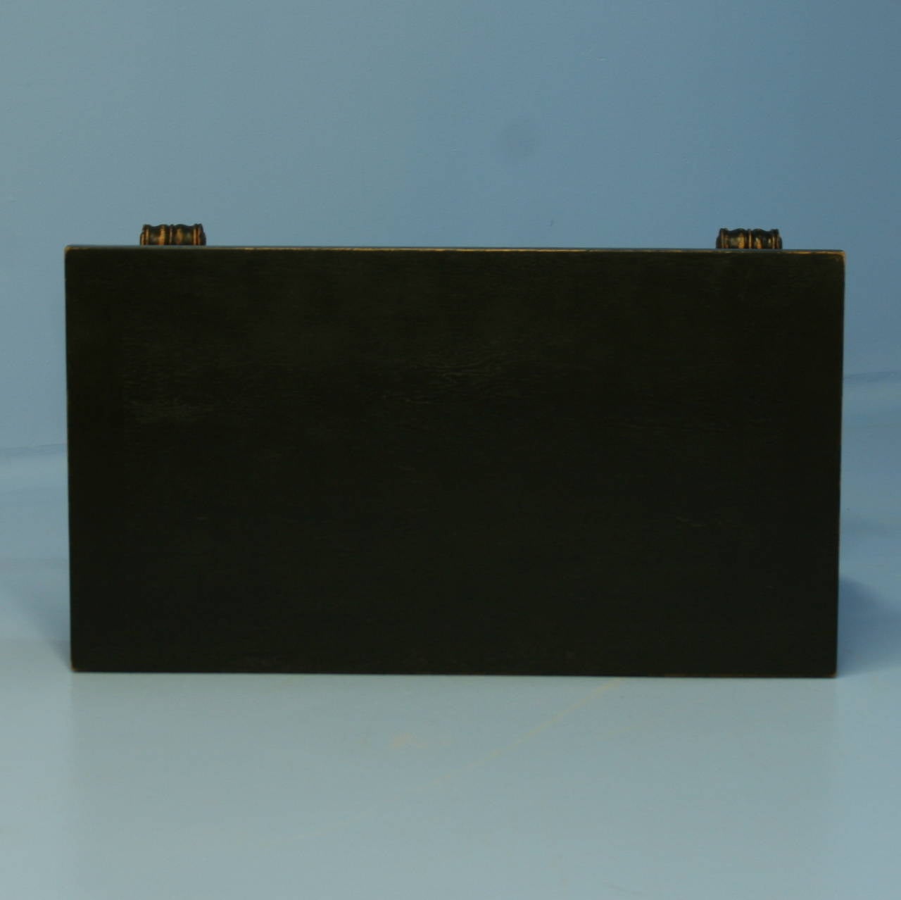 Antique Black Painted and Carved Desk, Denmark circa 1920's 3