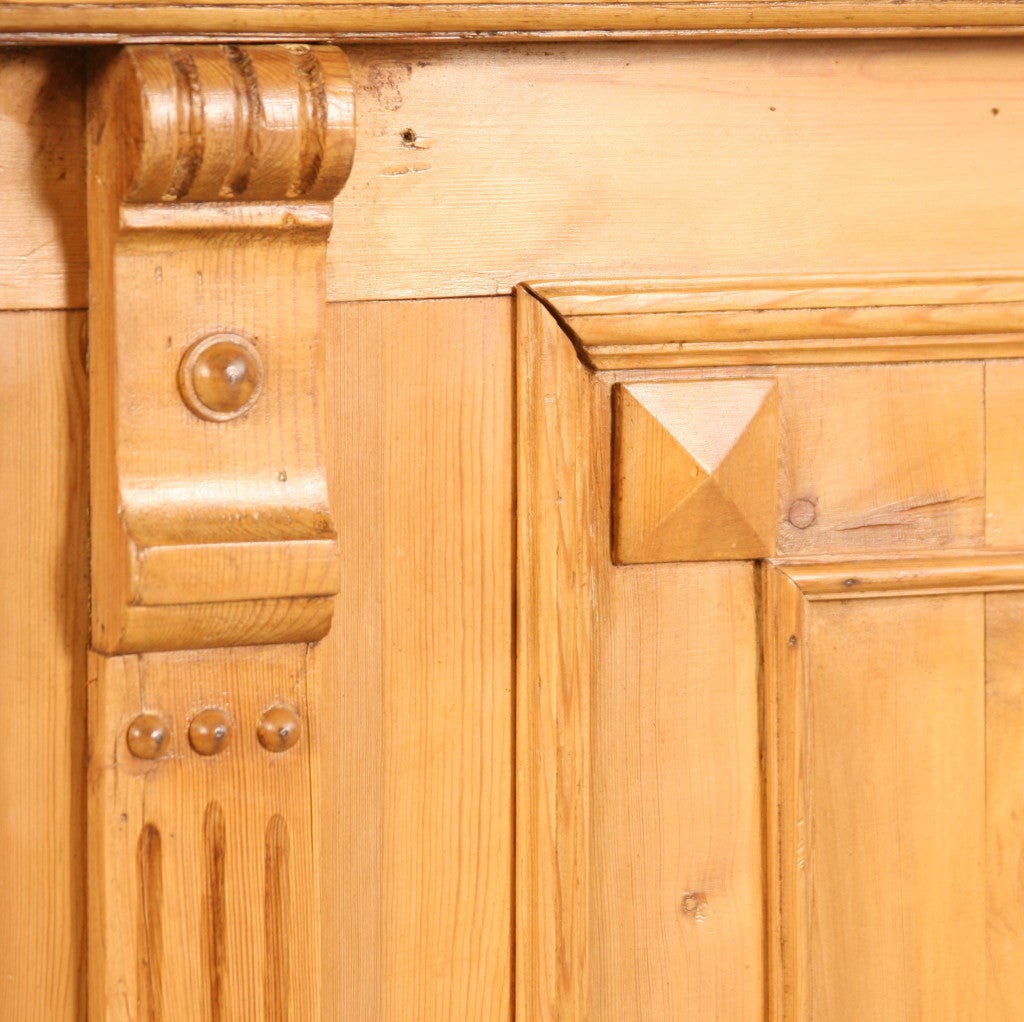 19th Century Large Pine Counter/Sideboard: Perfect Kitchen Island