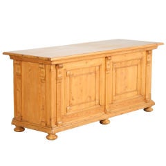 Large Pine Counter/Sideboard: Perfect Kitchen Island